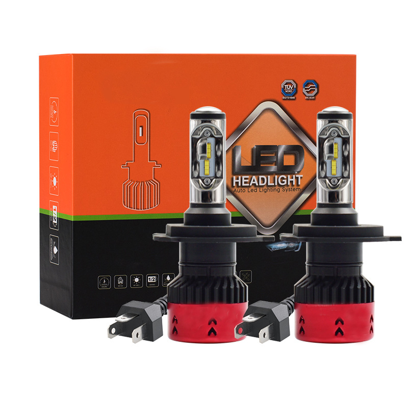 11-30V 30Watt Waterproof Car Headlight Auto LED Bulb, 2pcs/pack